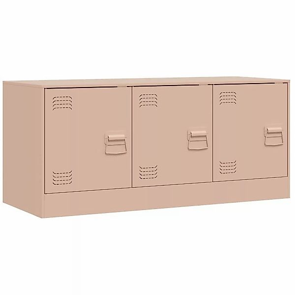 VidaXL TV-Schrank Rosa 99x39x44 cm Stahl  Modell 3 günstig online kaufen