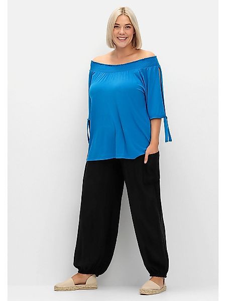 Sheego Schlupfhose Große Größen mit breitem günstig online kaufen
