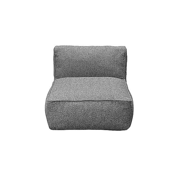 GROW Outdoor Lounge 1-Sitzer Modul Stone Bouclé günstig online kaufen