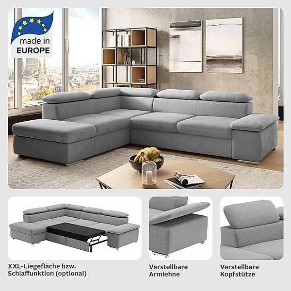 sit&more Ecksofa Valentine, L-Form, Sofa mit günstig online kaufen