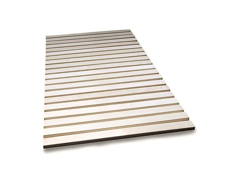 Blumenberg Saunabodenrost Blumenberg Fußmatte / Rollrost aus Espe (Pappel) günstig online kaufen