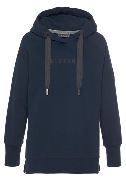 Elbsand Kapuzensweatshirt "Svana" mit Logoprint, bequemer Hoodie, seitliche günstig online kaufen