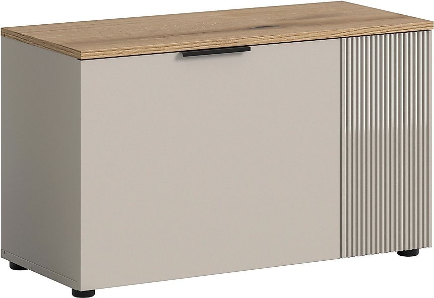 Home affaire Sitzbank EDIL, Breite 80cm, 2 Türen, 4 Fächer (1-St., moderne günstig online kaufen