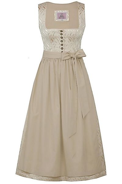 MarJo Dirndl 'Griesstätt' 917770, 70 cm - Taupe günstig online kaufen