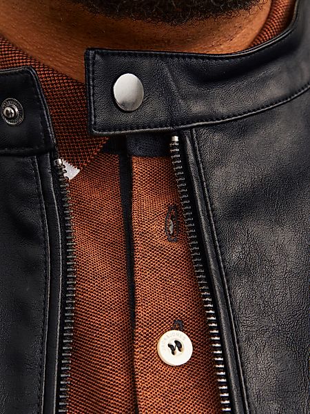 Jack & Jones PlusSize Lederimitatjacke "JJEDYLAN CLEAN JACKET NOOS PLS" ohn günstig online kaufen