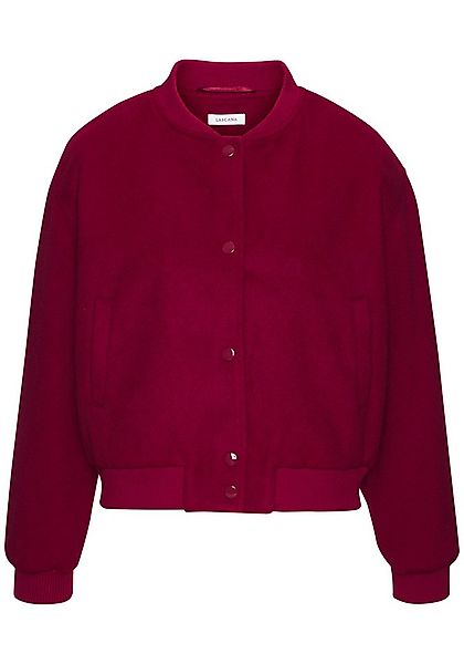 LASCANA Bomberjacke mit Rippbündchen, Pilotenjacke mit Druckknöpfen und Tas günstig online kaufen