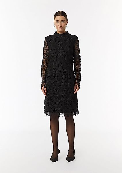 comma Minikleid Kleid Edles Spitzenkleid mit günstig online kaufen