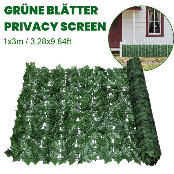 BlingBin Kunsthecken-Sichtschutz Künstliche Efeu Garten Sichtschutz, günstig online kaufen