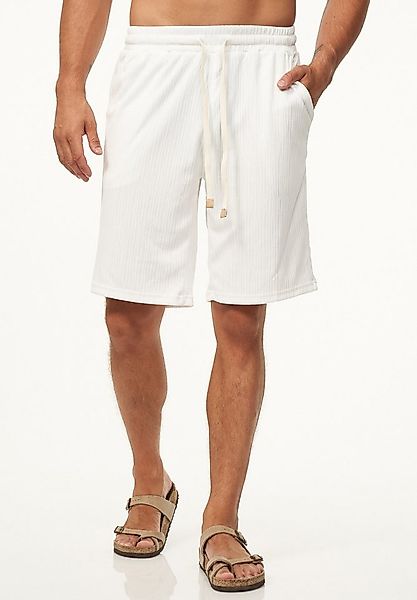 behype Shorts mit Rippstruktur mit Gummibund für Herren Sommershorts Kurze günstig online kaufen