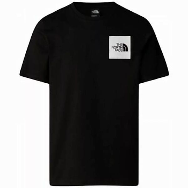 The North Face  T-Shirts & Poloshirts NF0A8A6MJK31 - M SS FINE TEE-BLACK günstig online kaufen