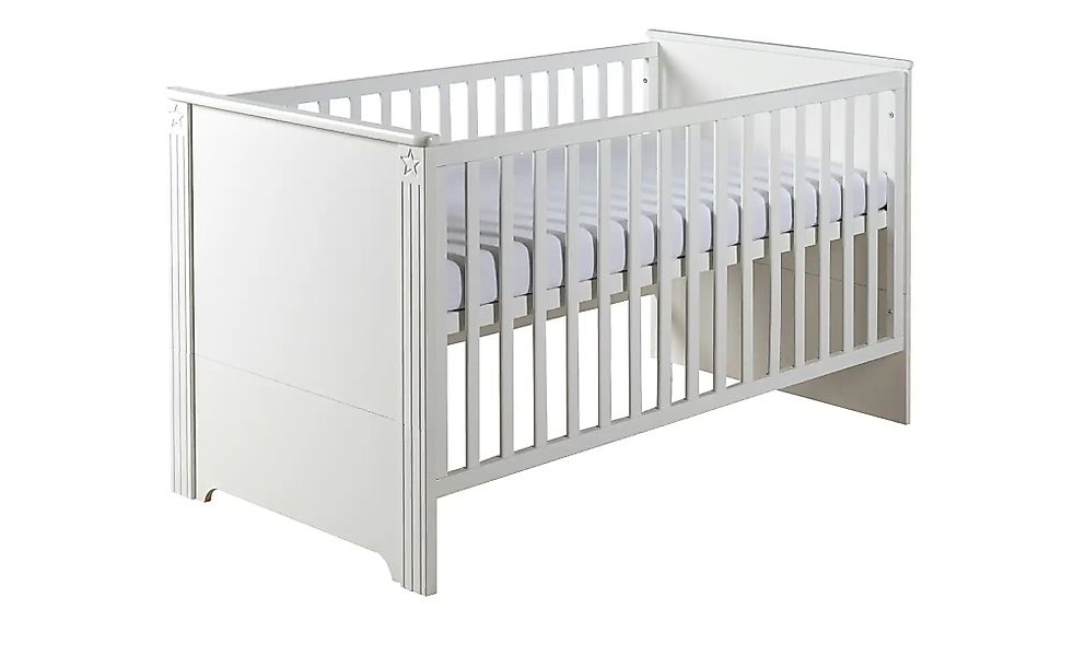 Roba Kinderbett  Maxi ¦ weiß ¦ Maße (cm): B: 77 H: 84 Baby > Babymöbel > Ba günstig online kaufen