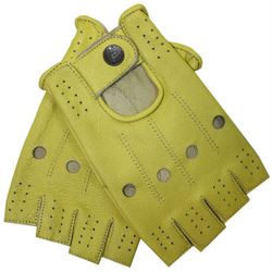 German Wear Lederhandschuhe Driving-GL3 Driving Halbfinger günstig online kaufen