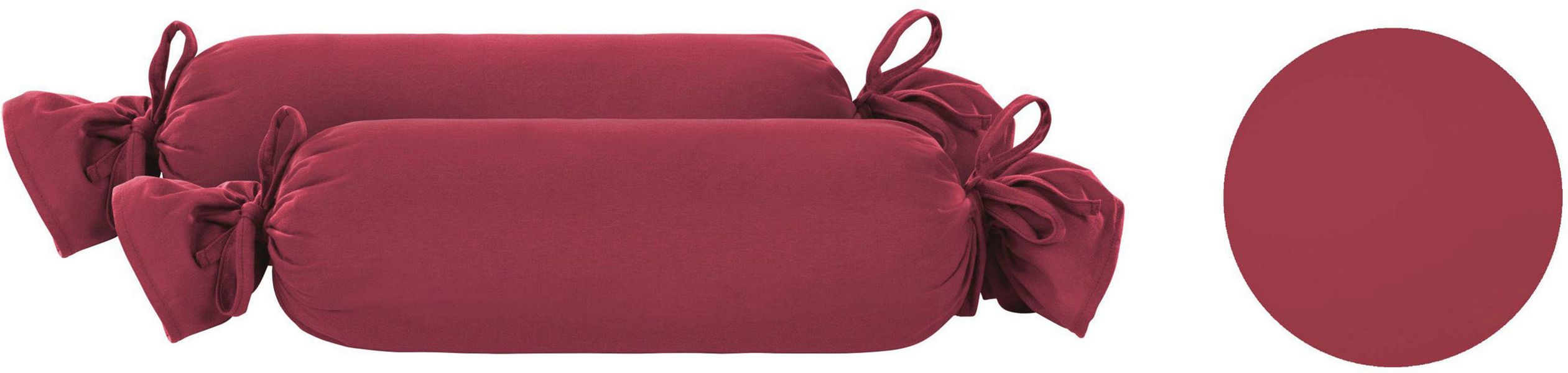 Biberna Nackenrollenbezug Michi, (2 Stück), Jersey günstig online kaufen