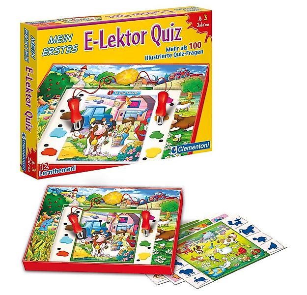 Clementoni® Lernspielzeug Wissensspiel Mein Erstes E-Lektor günstig online kaufen