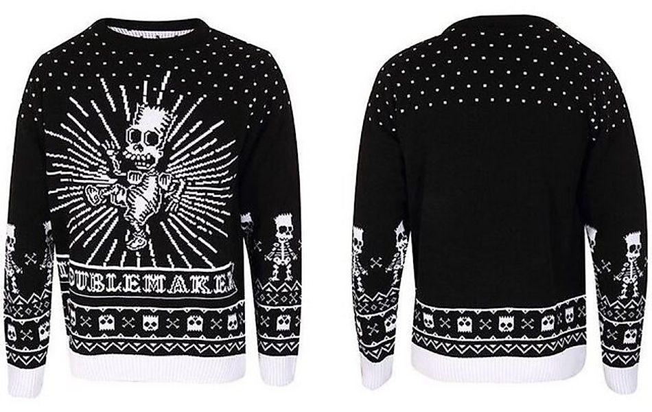 The Simpsons Rundhalspullover Bad To The Bone Jumper günstig online kaufen