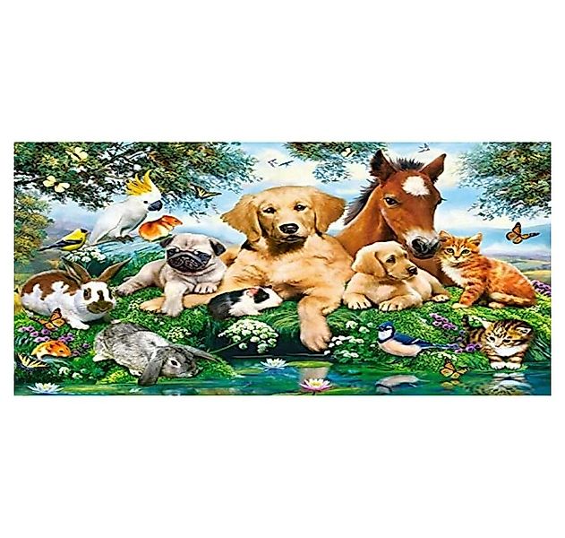 Castorland Puzzle Puzzle Sommerfreunde 500 Teile, Puzzleteile günstig online kaufen