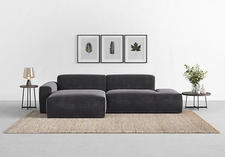 TRENDMANUFAKTUR Ecksofa "Braga, mit hochwertigem Kaltschaum, L-Form, in Cor günstig online kaufen
