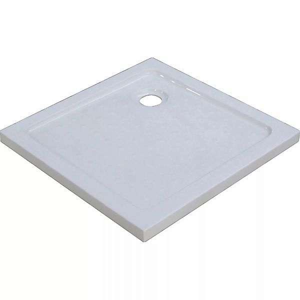 Sanotechnik Duschwanne Venus Quadrat 80 cm x 80 cm Weiß günstig online kaufen