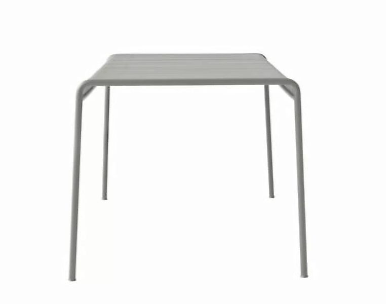 quadratischer Tisch Palissade metall grau / 80 x 80 cm - R & E Bouroullec - günstig online kaufen