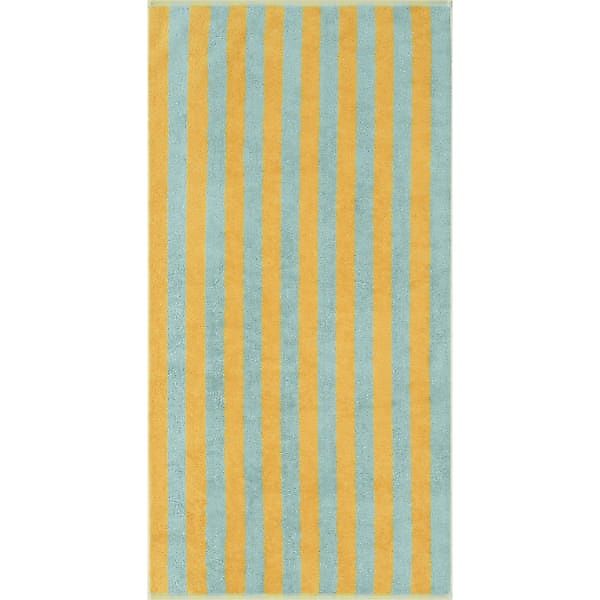 Cawö Handtücher Bold Streifen 6277 - Farbe: mint/gelb - 45 - Handtuch 50x10 günstig online kaufen