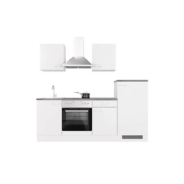 Flex-Well Küche "Lucca", wahlw. mit E-Geräten, Breite 220 cm günstig online kaufen