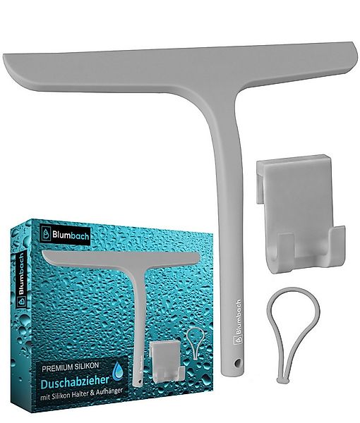 Blumbach Duschabzieher - Silikon Abzieher mit Edelstahlkern, elastisches Wi günstig online kaufen
