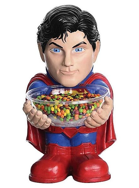 Rubie´s Dekofigur Superman Süßigkeiten-Halter Halloween Deko, Original lize günstig online kaufen
