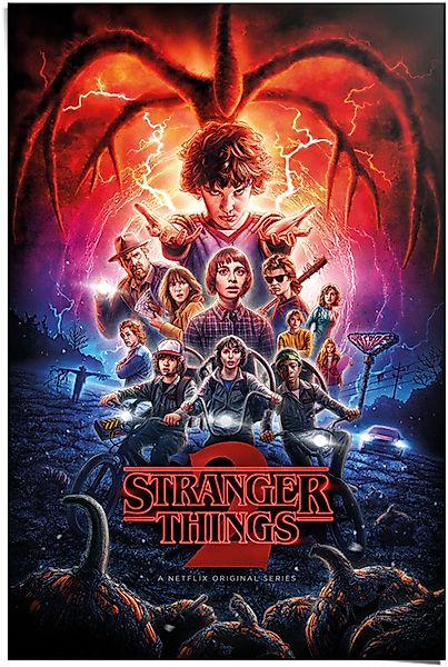Reinders Poster "Poster Stranger Things Netflix", Serien, (1 St.) günstig online kaufen