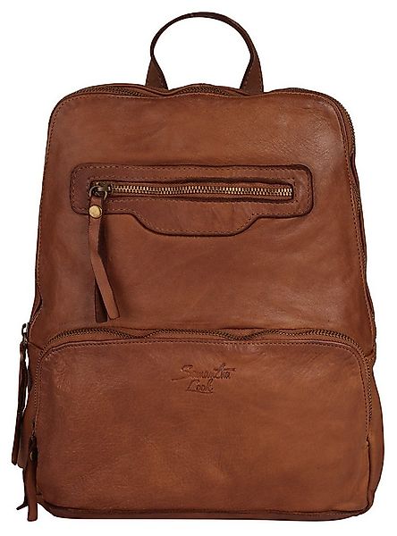 Samantha Look Cityrucksack, echt Leder, Made in Italy günstig online kaufen