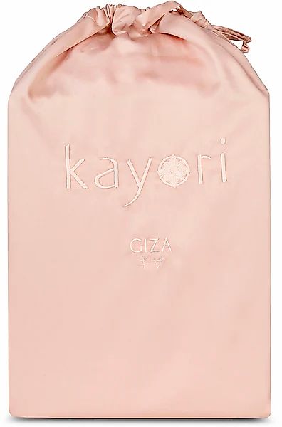 kayori Spannbettlaken »Giza«, 100% Baumwolle-Satin günstig online kaufen