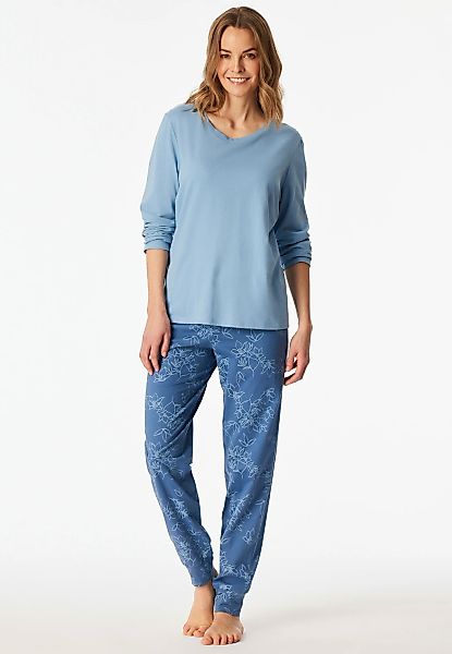 uncover by SCHIESSER Schlafanzug "Uncover Nightwear" 2 Stk. tlg., Baumwolle günstig online kaufen