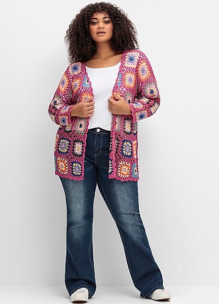 sheego by Joe Browns Strickjacke Longstrickjacke günstig online kaufen