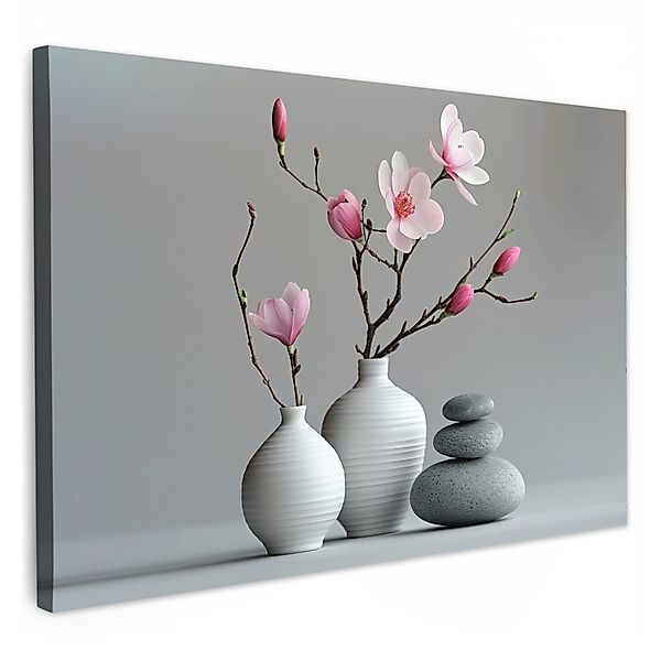 OneMillionCanvasses® Leinwandbild Magnolie - Blumen - günstig online kaufen