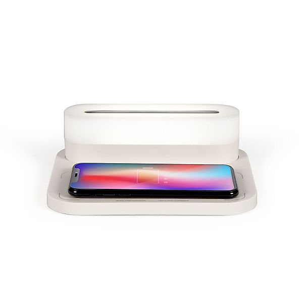 LIVOO Tischleuchte LIVOO Touch-Nachttischlampe Induktionsladestation Smartp günstig online kaufen