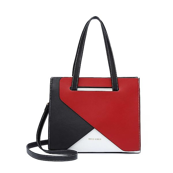 Miss Lulu Handtasche Damen Mittelgroße Schultertasche günstig online kaufen