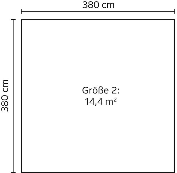 KONIFERA Gartenhaus "Nienstedten 2" in 3 Varianten günstig online kaufen