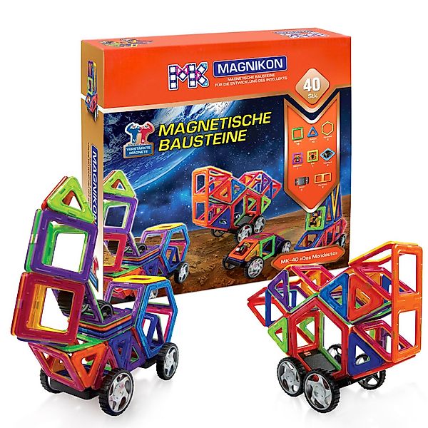 MAGNIKON Magnetspiel Bauklötze MK-40 “Das Mondauto” günstig online kaufen