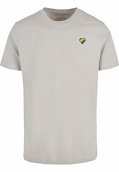 MisterTee T-Shirt "MisterTee Glossy Heart Pride Tee" 1 Stk. tlg. günstig online kaufen