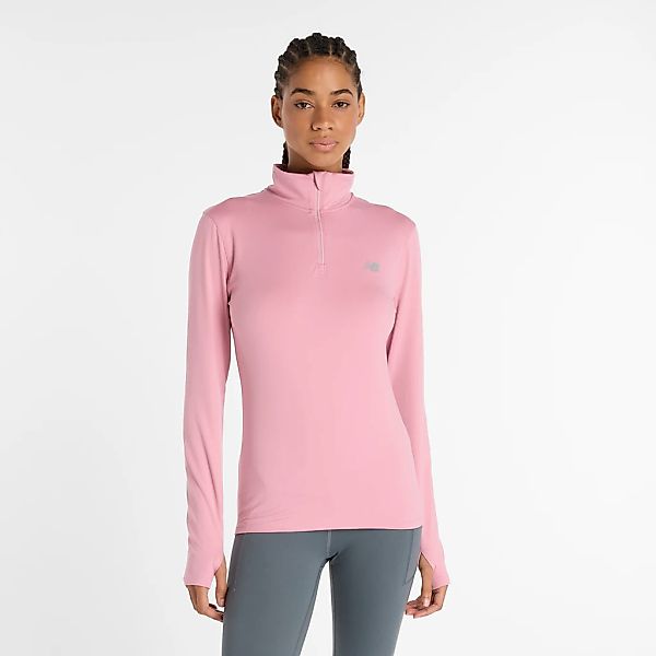 New Balance Laufshirt "Sport Essentials Space Dye Quarter Zip" günstig online kaufen