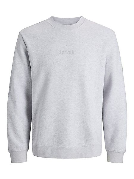 Jack & Jones Sweatshirt JCOPOINT SWEAT BADGE CREW NECK BF günstig online kaufen