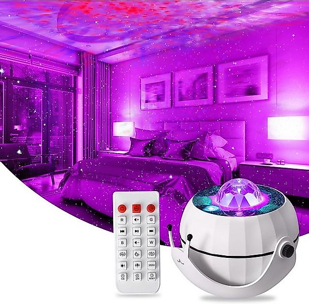 SURFOU Diaprojektor LED Sternenhimmel Projektor, Schnecke Galaxy Projector günstig online kaufen