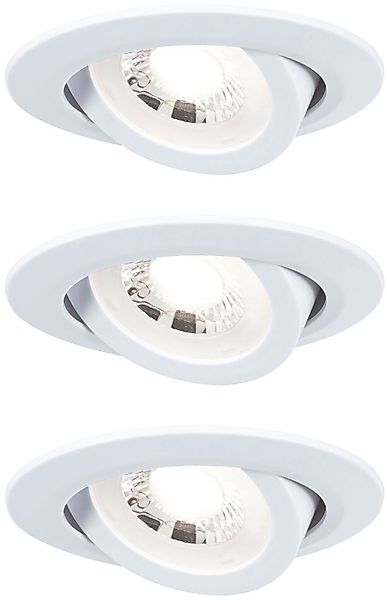 Paulmann LED Einbauleuchte, LED wechselbar, Warmweiß, günstig online kaufen