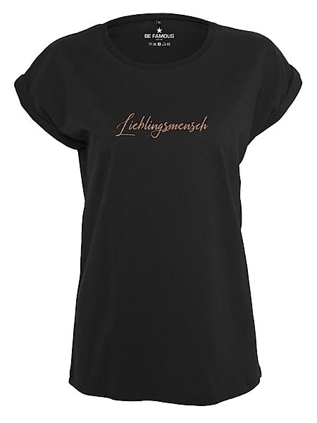 Be Famous Print-Shirt Classic Roll Up günstig online kaufen