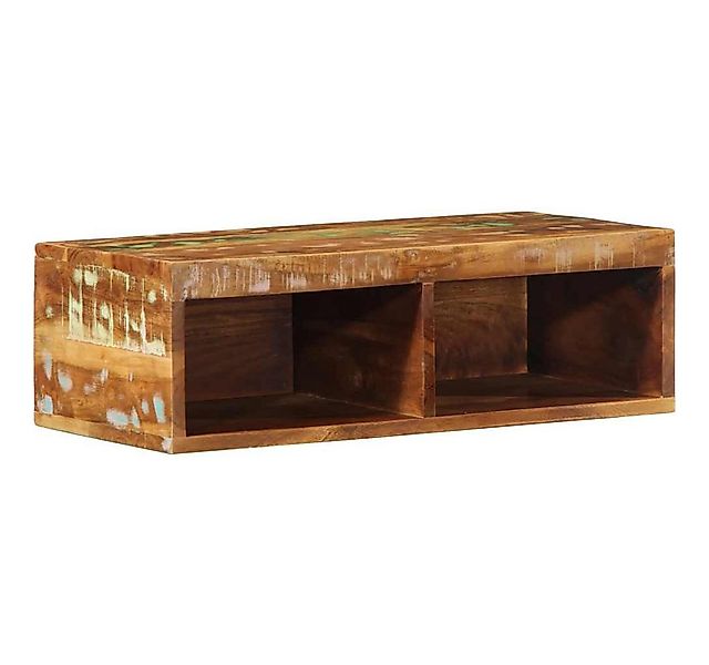 vidaXL Media-Regal TV-Wandschrank 60x30x19 cm Altholz Massiv, 1-tlg. günstig online kaufen