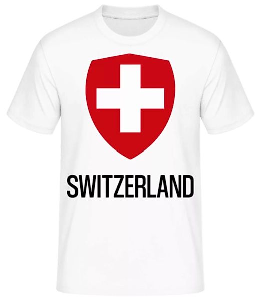 Switzerland · Männer Basic T-Shirt günstig online kaufen