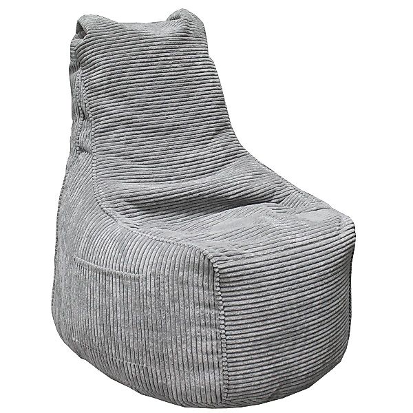 Liadomo Sitzsack Levon, Cordbezug, Rückenlehne, Seitentasche, günstig online kaufen
