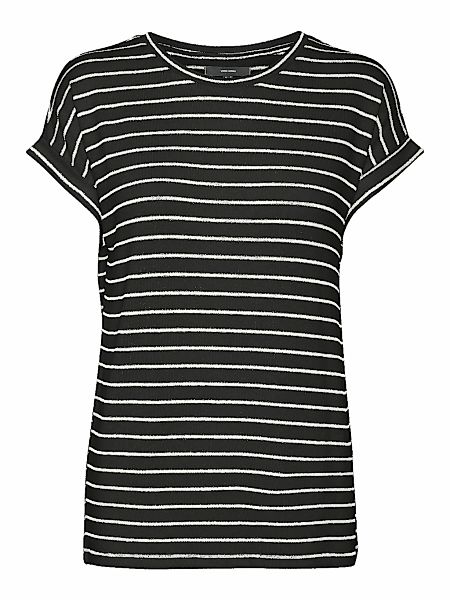Vero Moda "VMBRIANNA SS O-NECK PULLOVER BOO REP" mit überschnittenen Schult günstig online kaufen