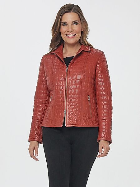 Georg Stiels Lederjacke Kurzjacke koerpernah in günstig online kaufen