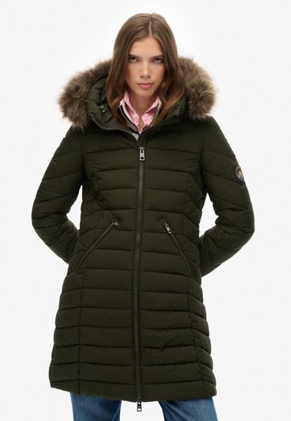 Superdry Steppjacke FUJI FAUX FUR HOOD günstig online kaufen