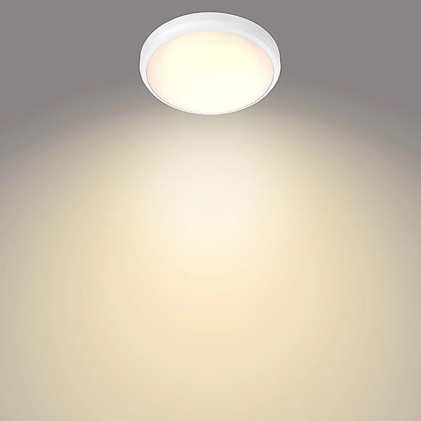 Philips LED-Deckenleuchte Balance 2700 K 600,m Weiß IP44 günstig online kaufen